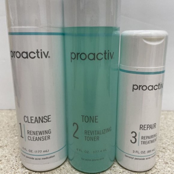 Proactiv PROACTIVE 90 Day 3-Pc Kit Proactive 3-Step System 2023-24 FIRM … - Picture 1 of 1
